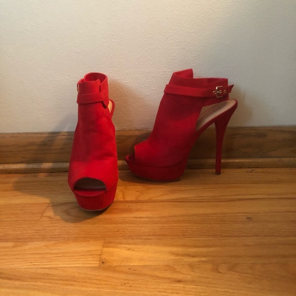 JustFab Suede Heels - Picture 2 of 2
